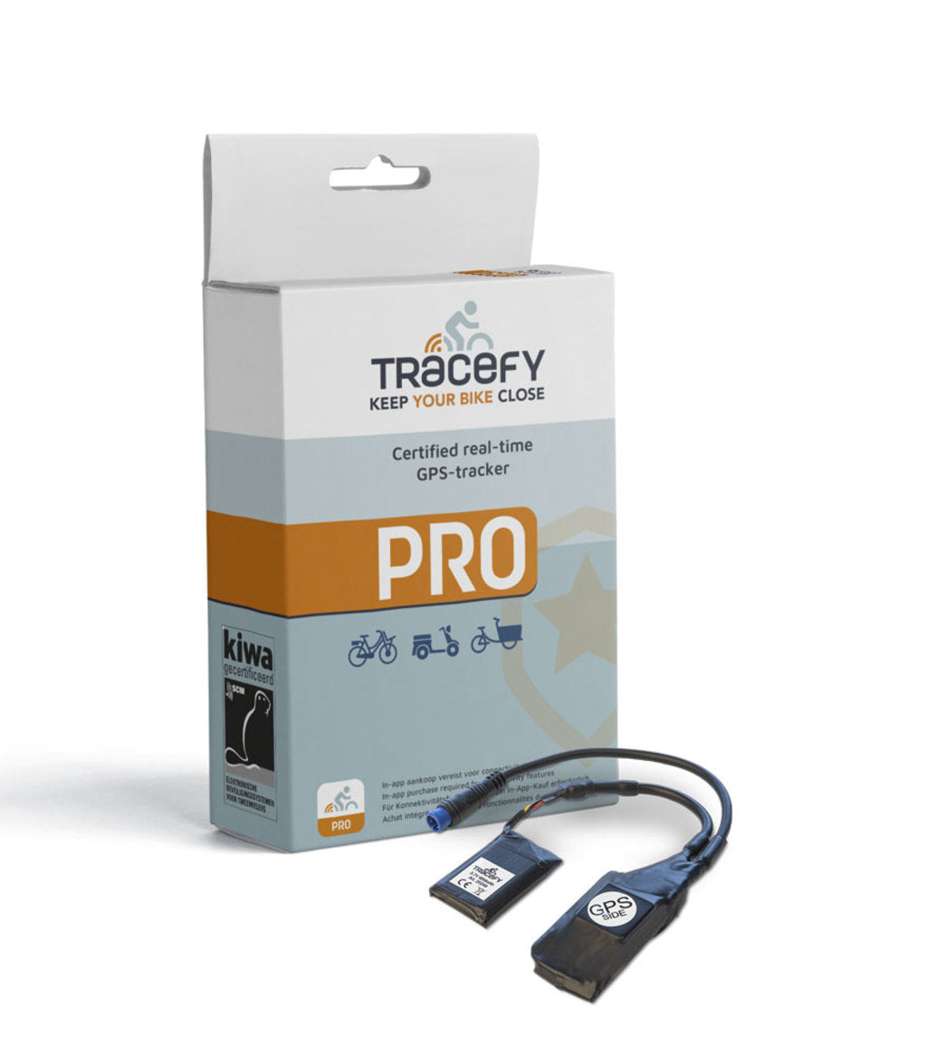 GPS Tracker Tracefy Pro  ( ex aansluiting accu komt er nog bij )