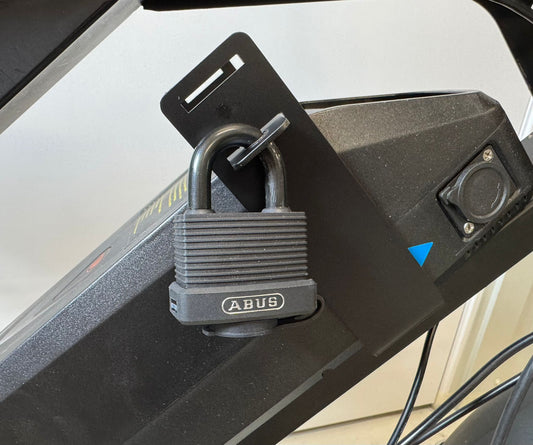 Anti diefstal accu slot V8 en V20 ( zwart )