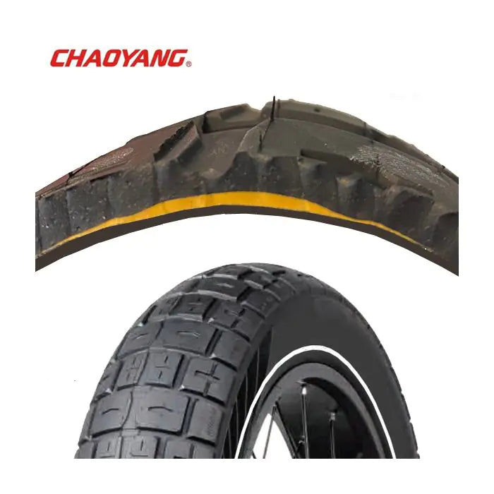( Online Actie ) m20x4.00 (100-406)  Fatbike Cargotyre zwart Reflex double  Chaoyang