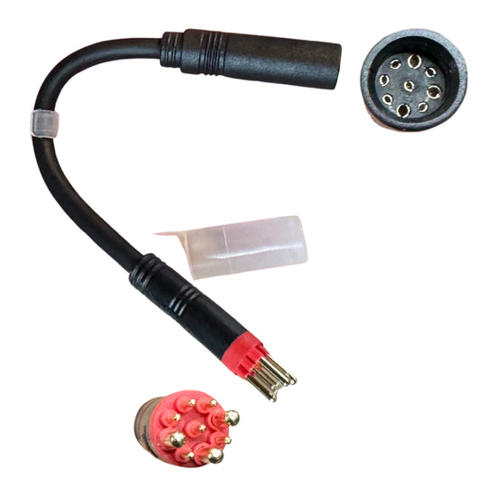 Tussenkabel motor Rood (mannetje) - Zwart (vrouwtje)