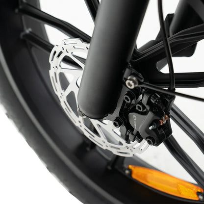 OUXI V8 3.0 Fatbike - Zwart - Hydraulische Remmen
