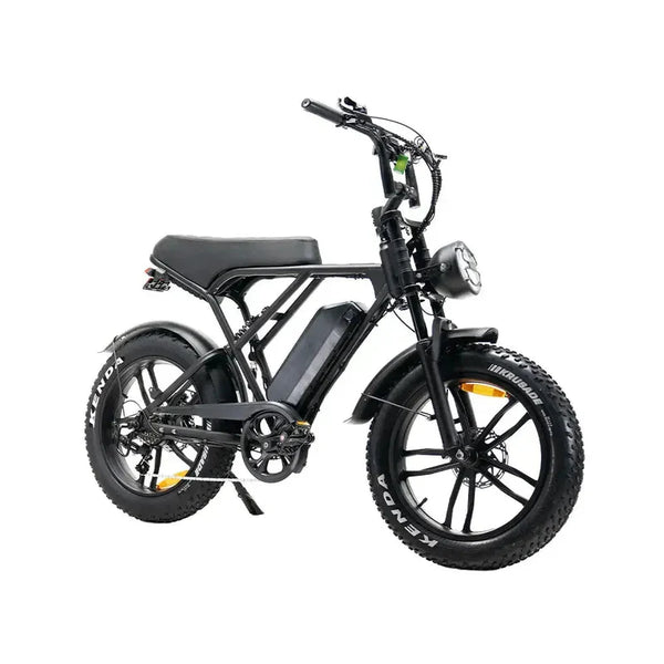 OUXI H9 Fatbike - Zwart - Hydraulische Remmen