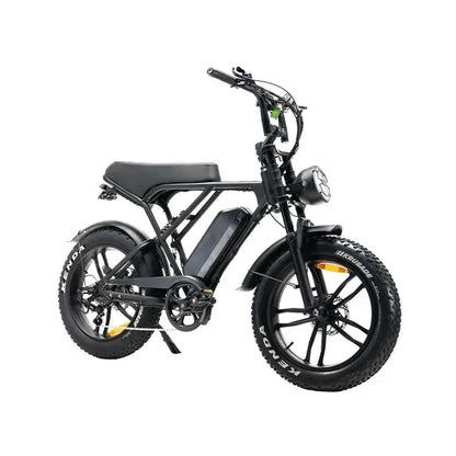 OUXI H9 Fatbike - Zwart - Hydraulische Remmen
