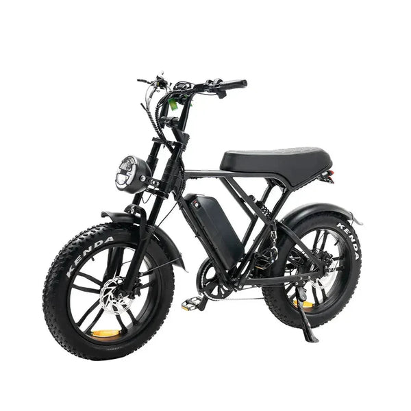 OUXI H9 Fatbike - Zwart - Hydraulische Remmen