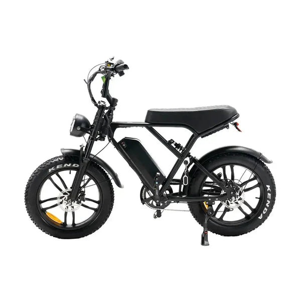 OUXI H9 Fatbike - Zwart - Hydraulische Remmen