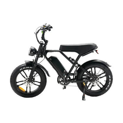 OUXI H9 Fatbike - Zwart - Hydraulische Remmen