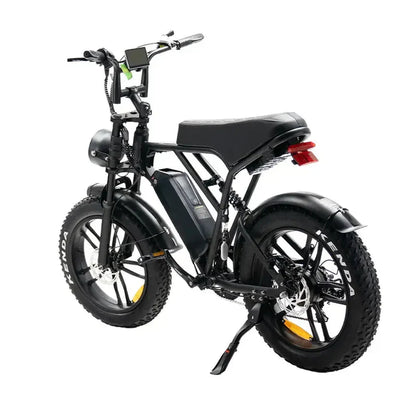 OUXI H9 Fatbike - Zwart - Hydraulische Remmen
