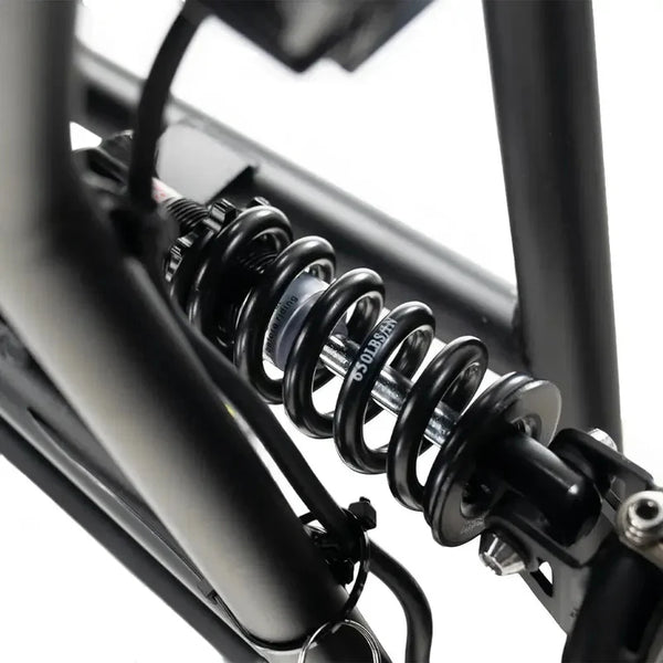 OUXI H9 Fatbike - Zwart - Hydraulische Remmen