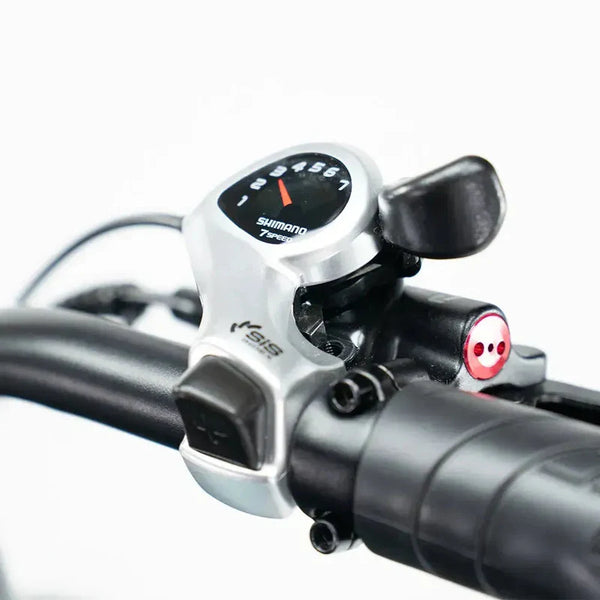 OUXI H9 Fatbike - Zwart - Hydraulische Remmen