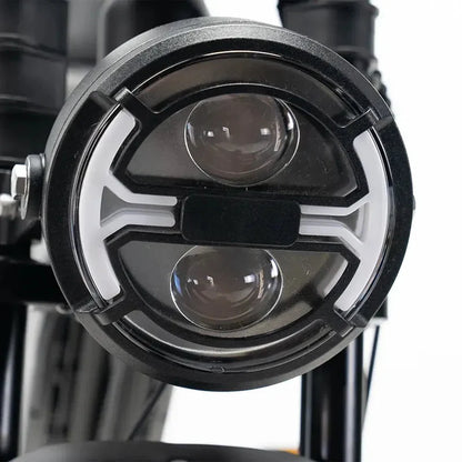 OUXI H9 Fatbike - Zwart - Hydraulische Remmen