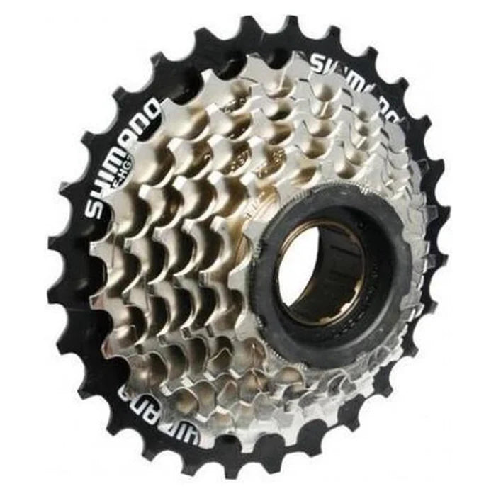 Shimano 7 speed- freewheel cassette MF-TZ500